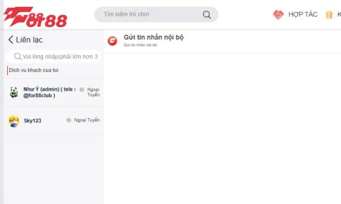 chăm sóc khách hàng For88 Dịch vụ chăm sóc khách hàng For88 là khả năng hỗ trợ tay cược 24/7