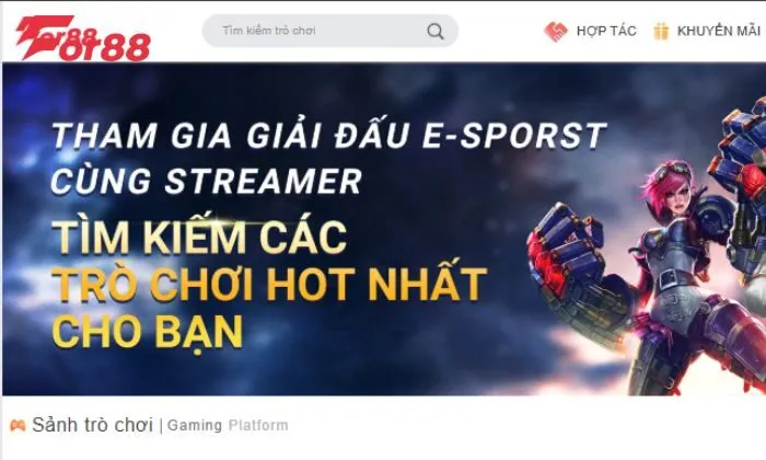 E-sport là một trong những sảnh game mới thu hút rất nhiều bet thủ tham gia